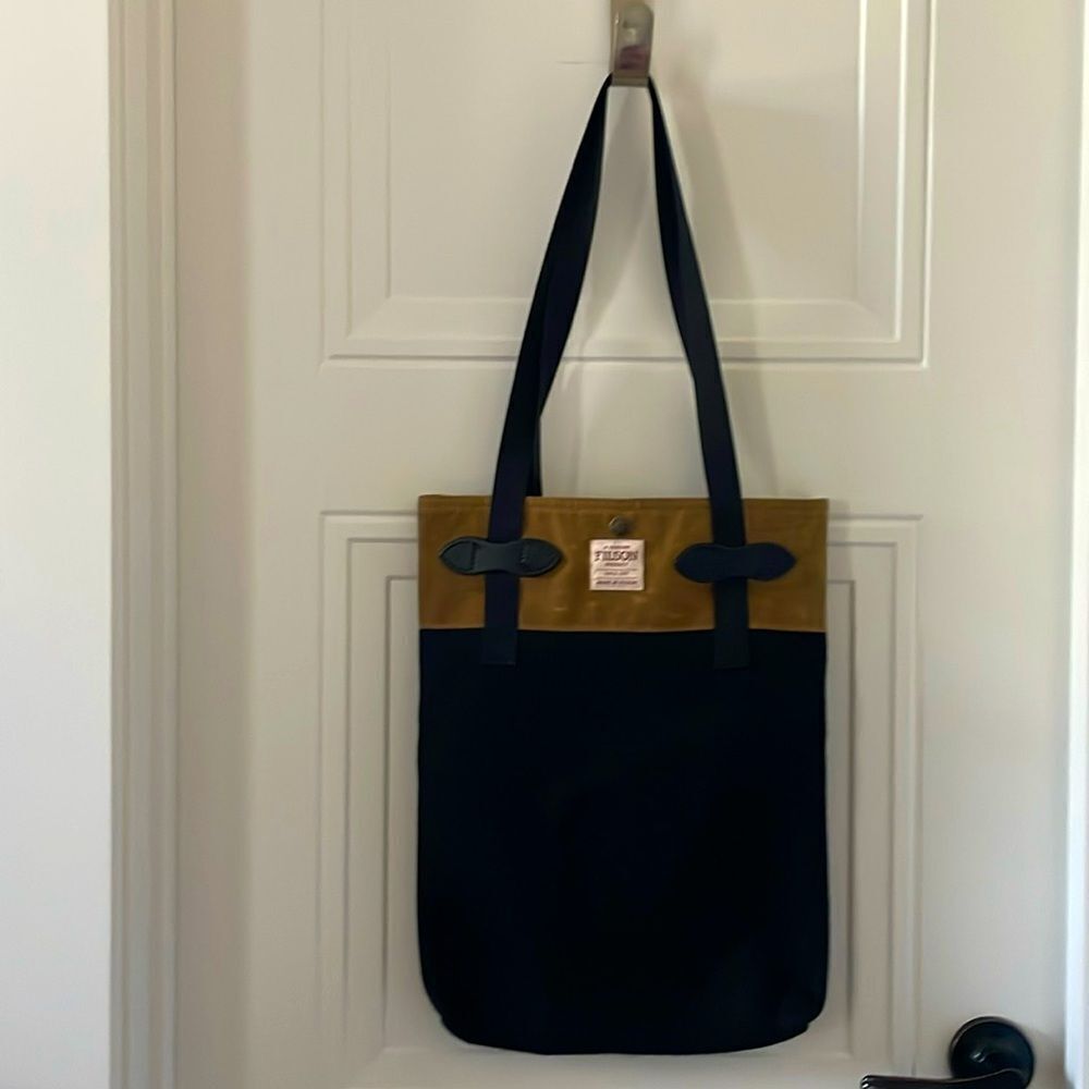 Filson Riverkeeper Canvas and Wool Tote